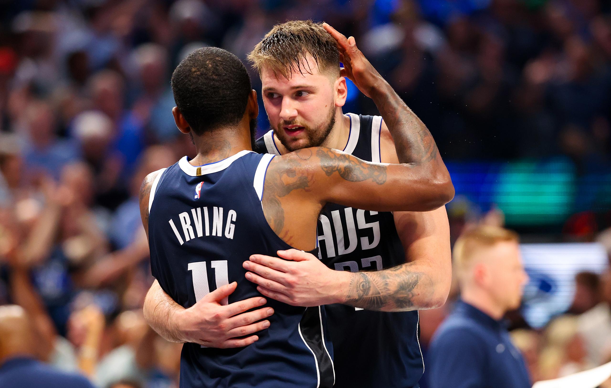 NBA Playoffs, Dallas Mavericks guard Kyrie Irving