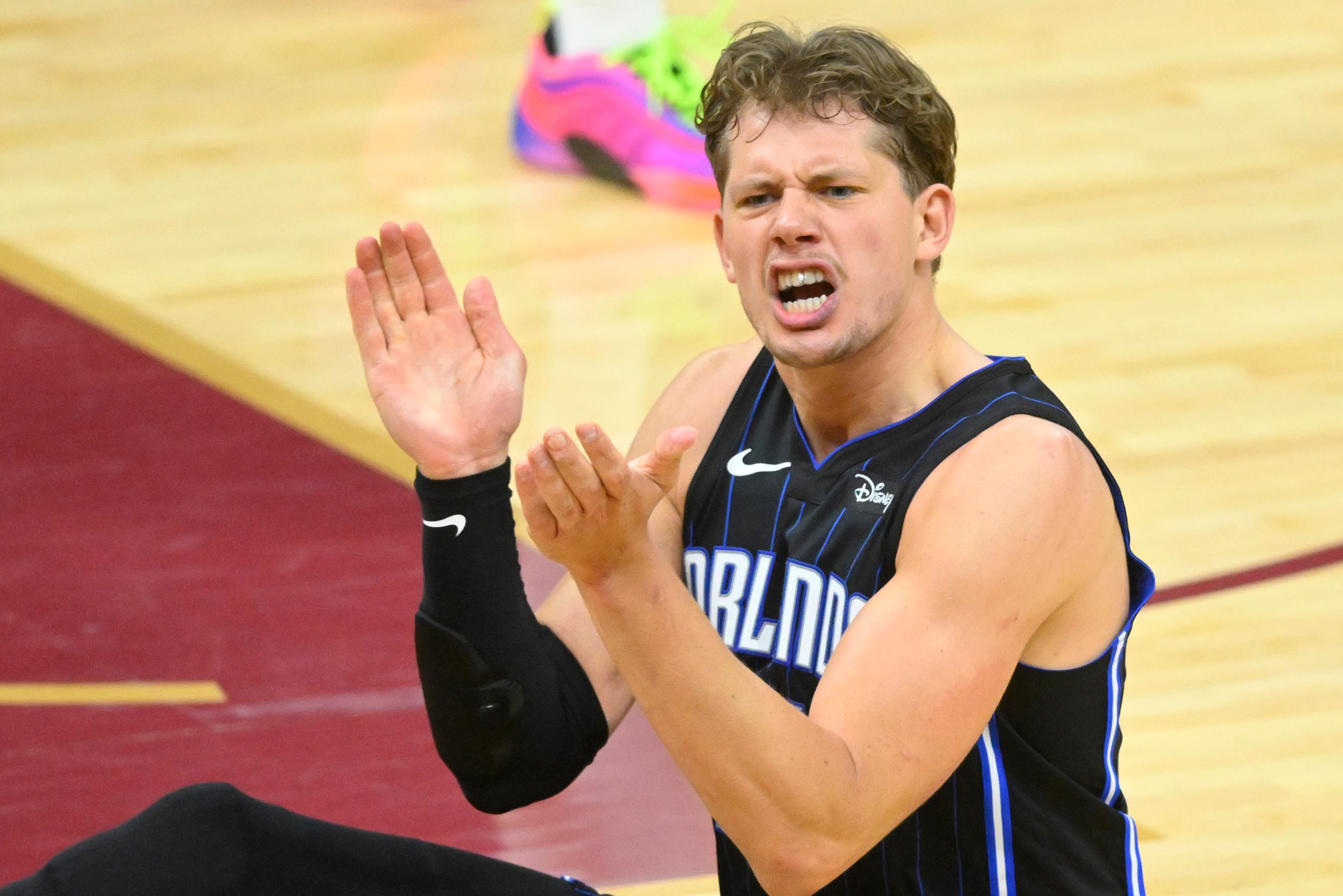 Orando Magic center Moritz Wagner