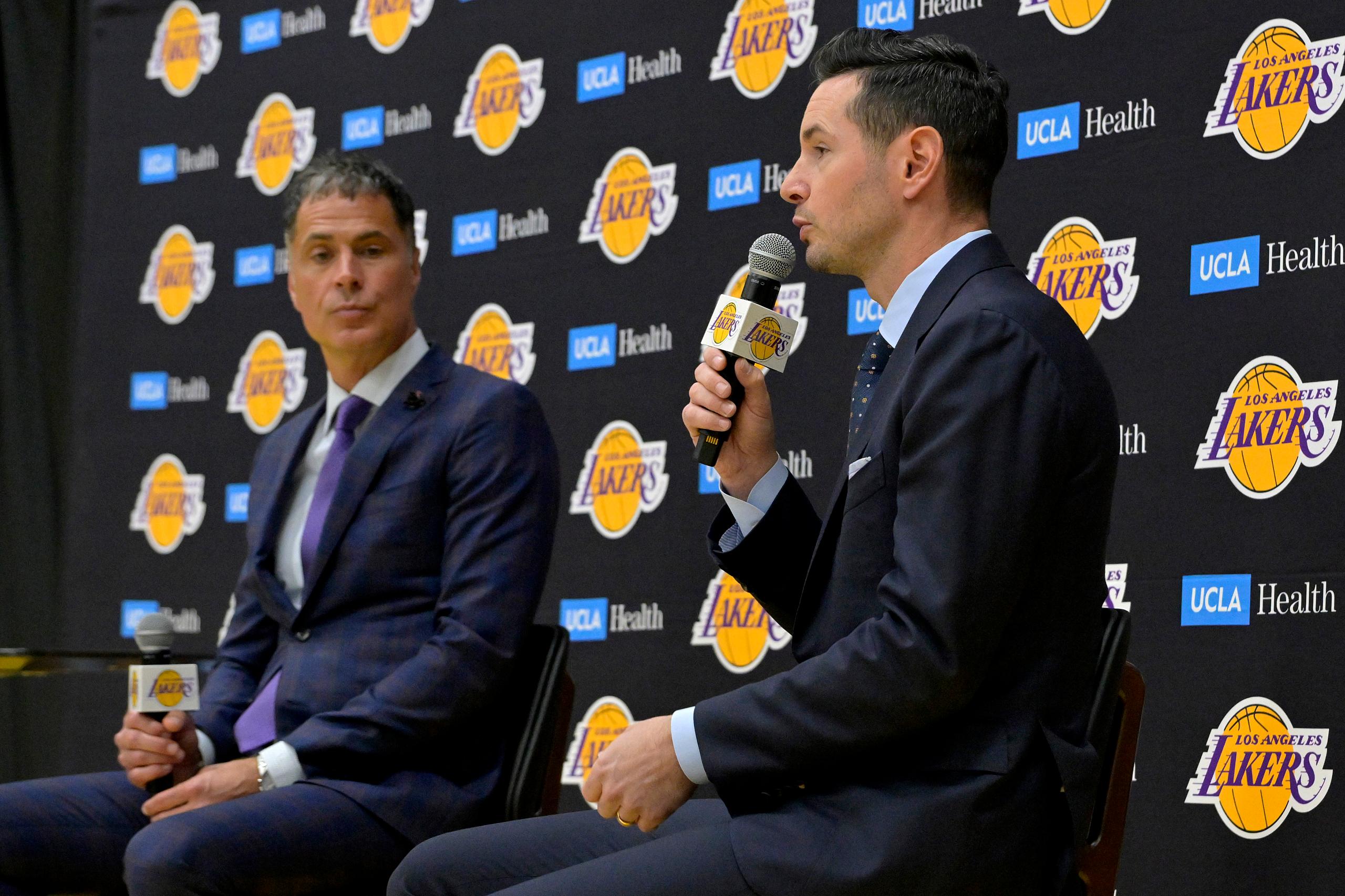NBA: Loa Angeles Lakers-Press Conference