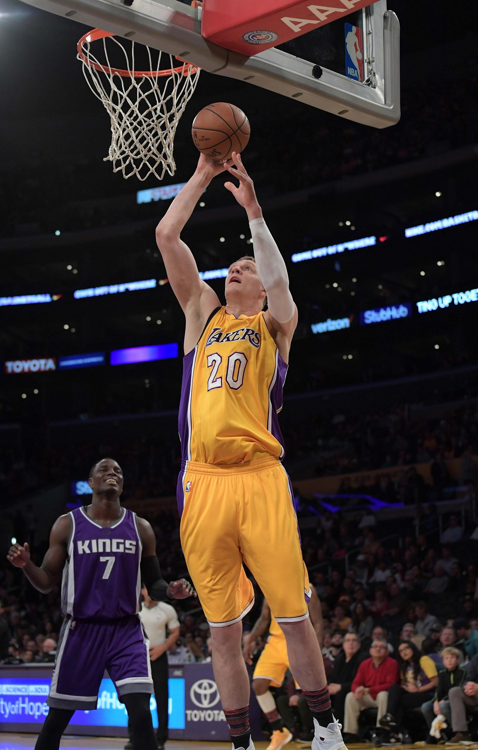 NBA: Sacramento Kings at Los Angeles Lakers