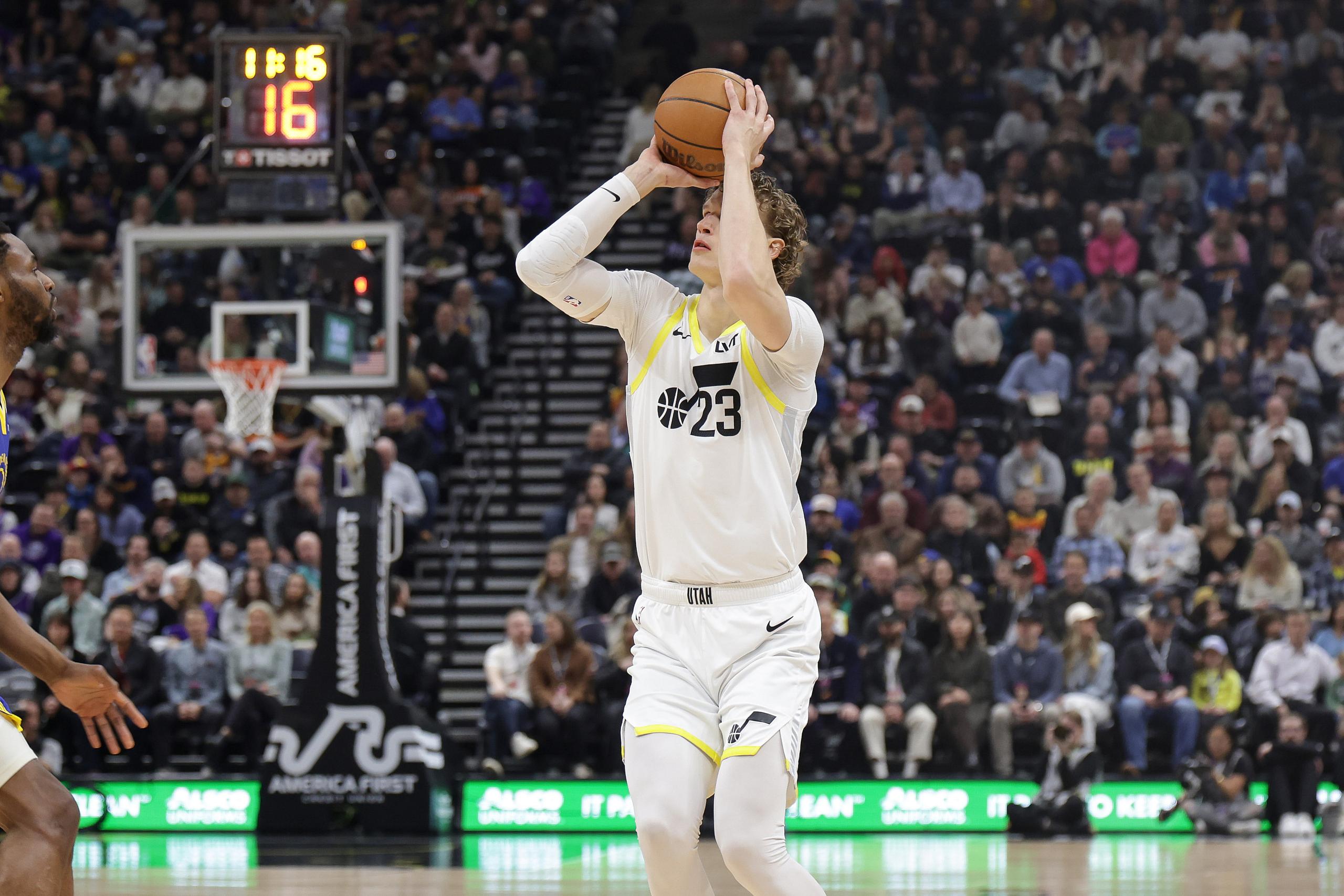 NBA: Golden State Warriors at Utah Jazz