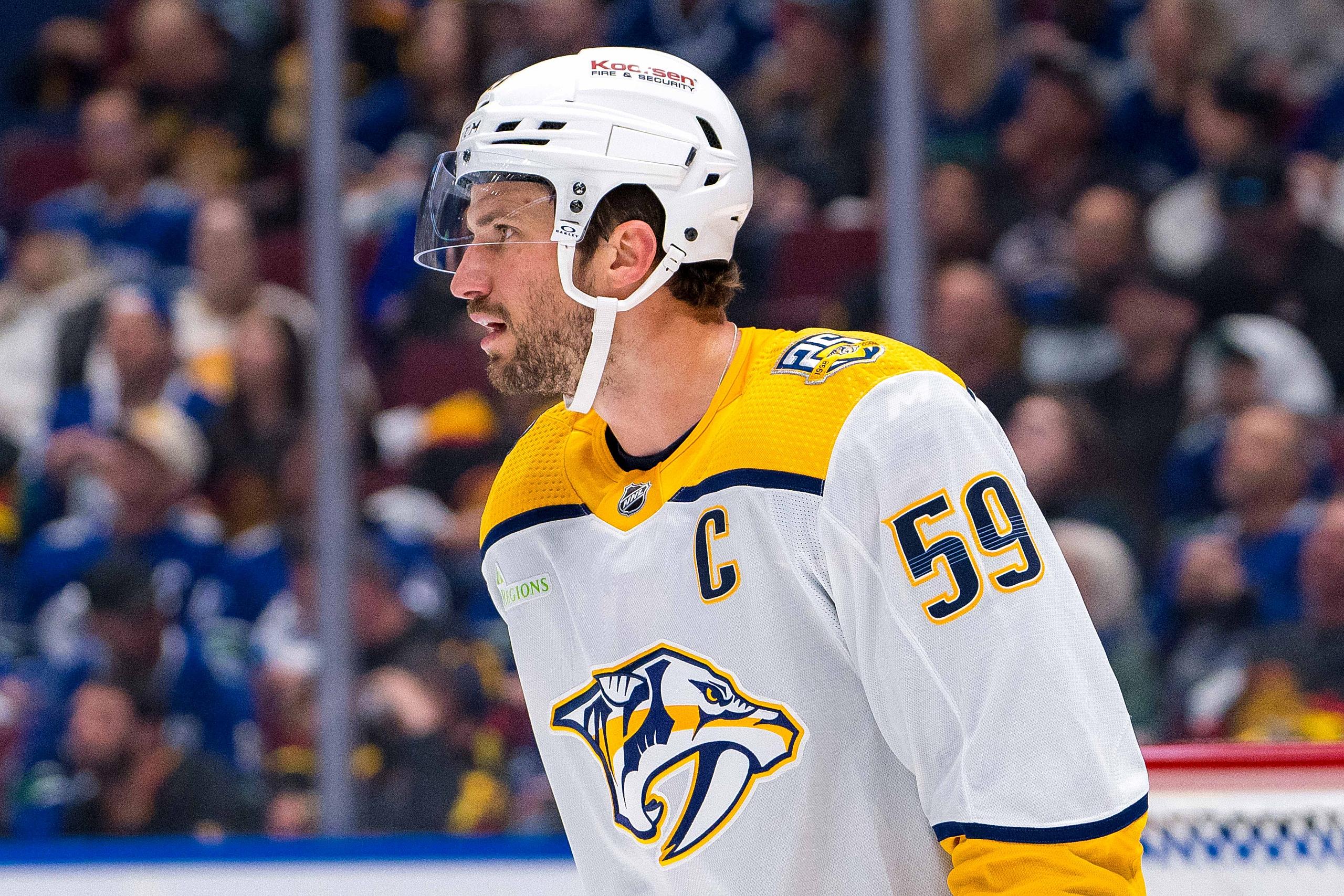 NHL: Stanley Cup Playoffs-Nashville Predators at Vancouver Canucks