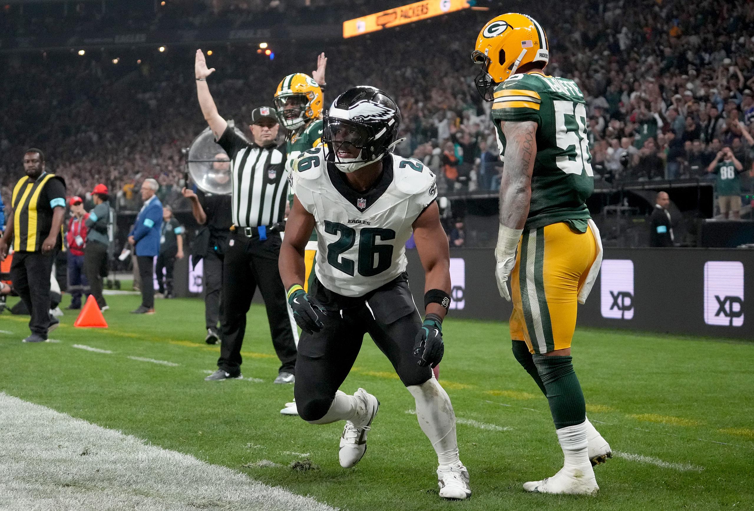 Green Bay Packers, Philadelphia Eagles