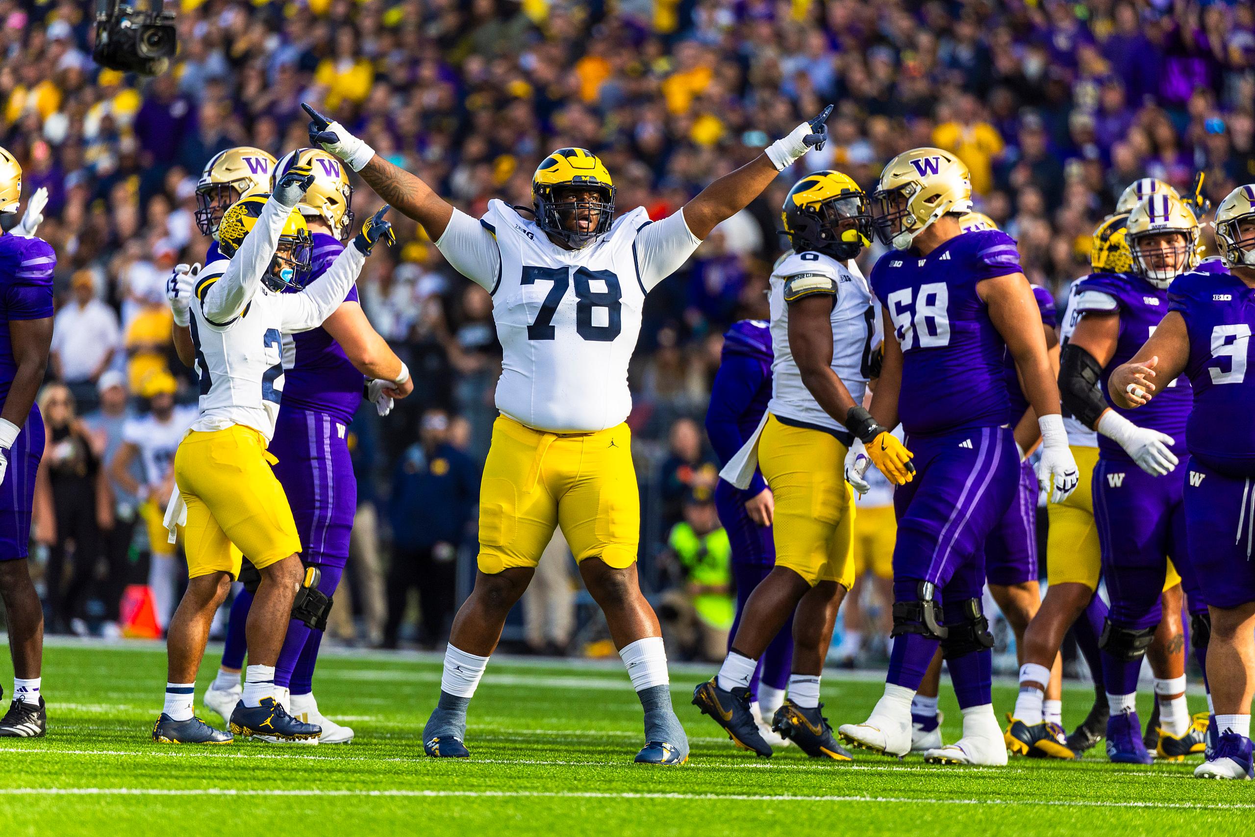 NCAA Football: Michigan at Washington