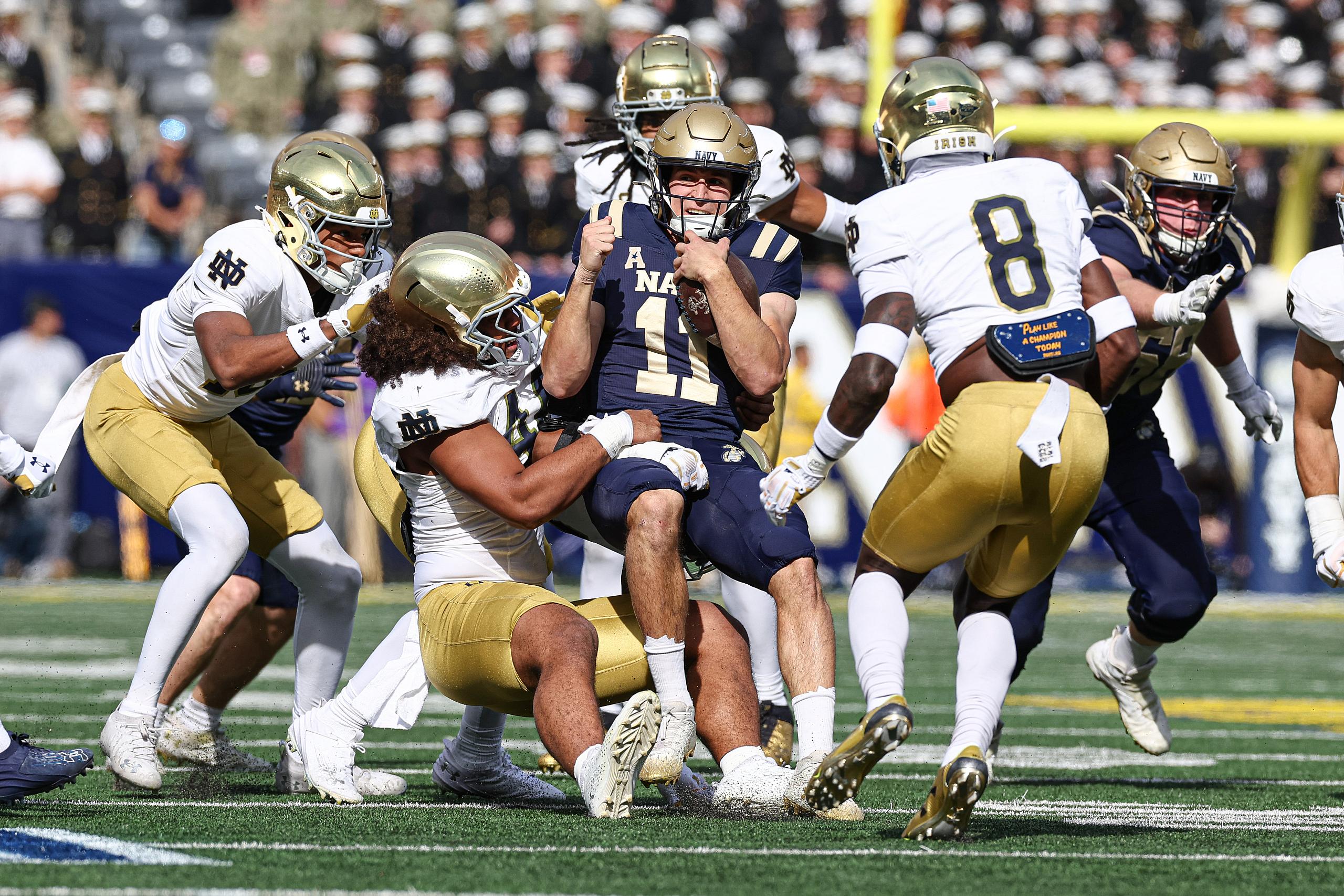 NCAA Football: Notre Dame at Navy