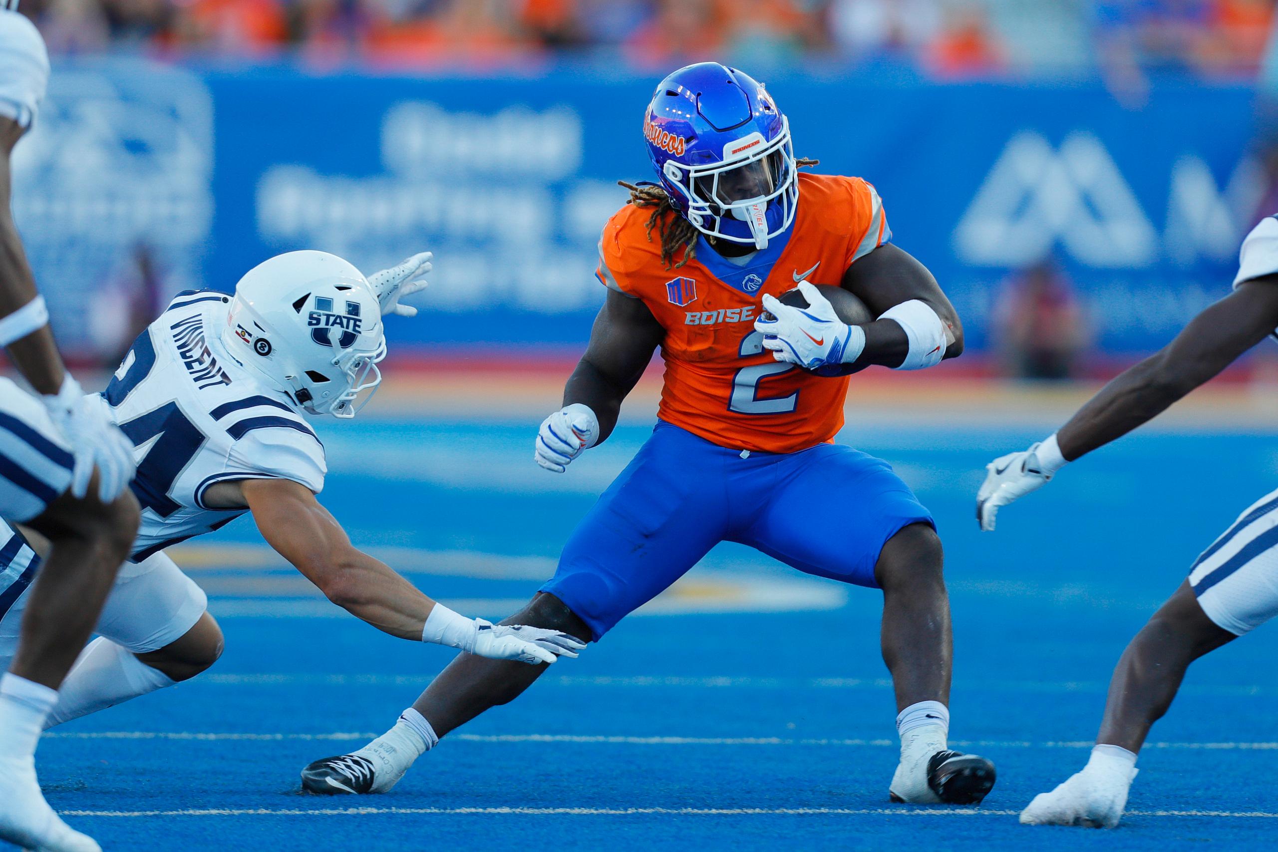 NCAA Football: Utah State at Boise State