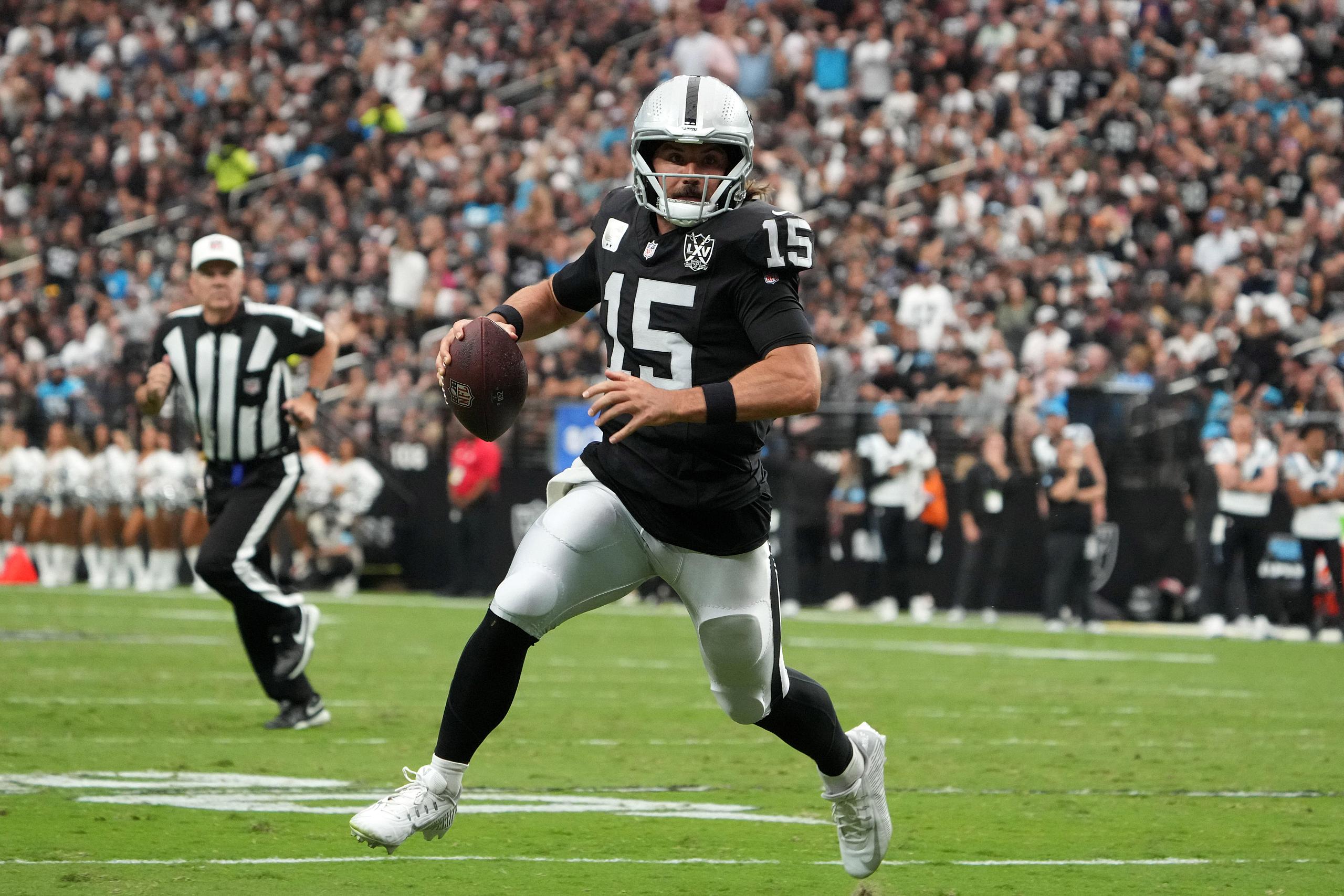 NFL: Carolina Panthers at Las Vegas Raiders