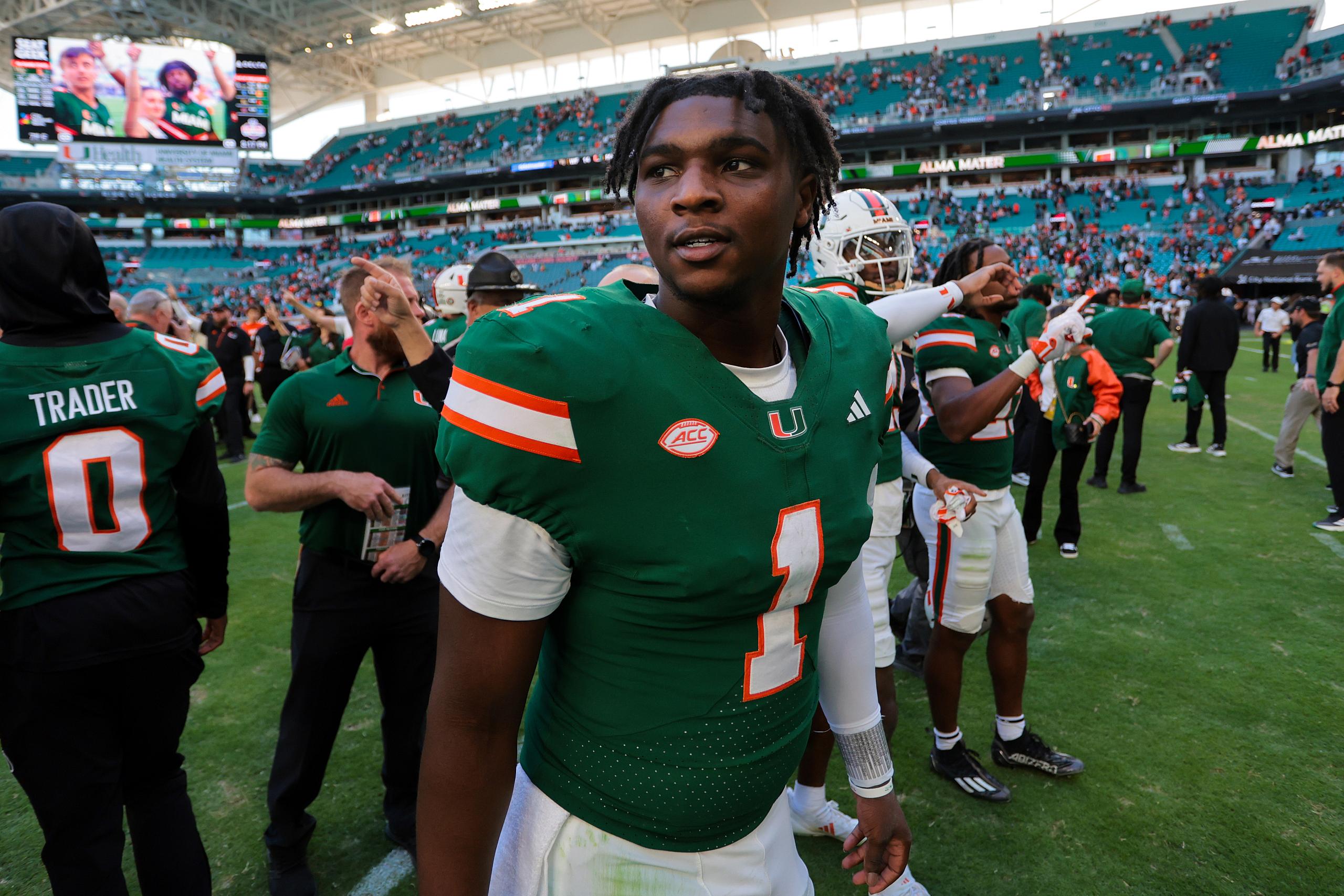 NCAA Football: Wake Forest at Miami