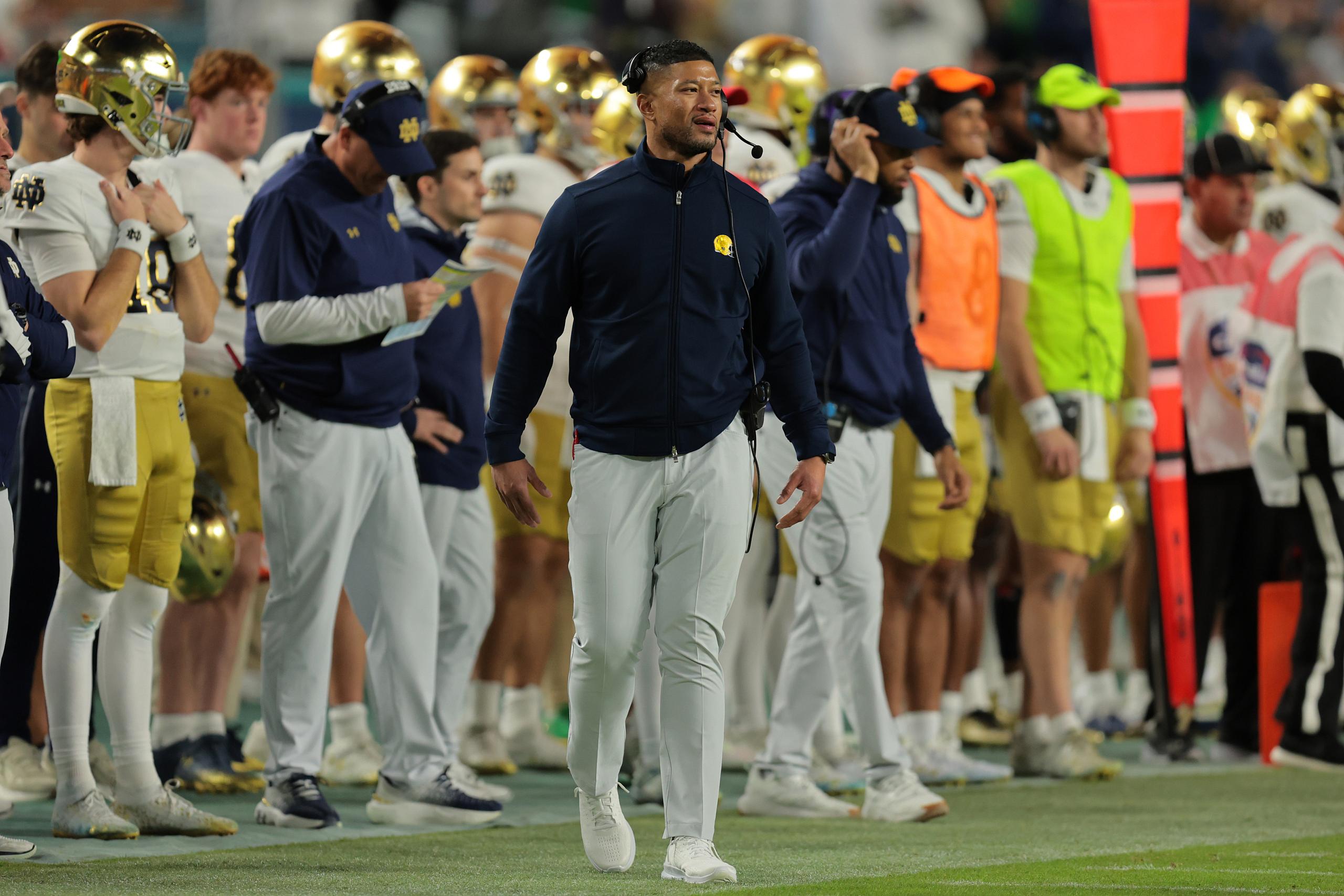 Marcus Freeman, Notre Dame