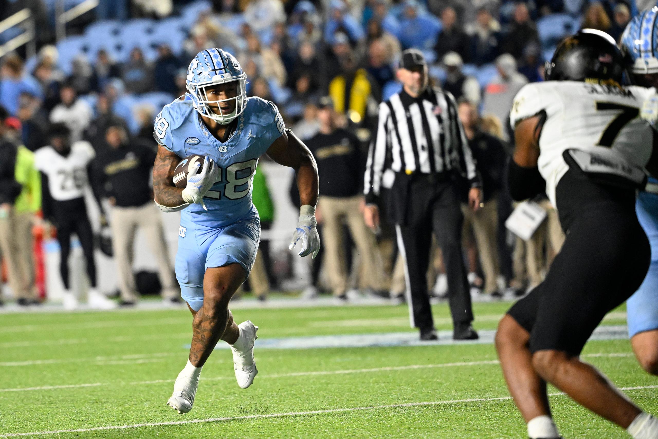 NCAA Football: Wake Forest at North Carolina