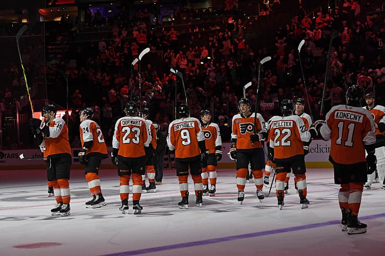 NHL: Columbus Blue Jackets at Philadelphia Flyers