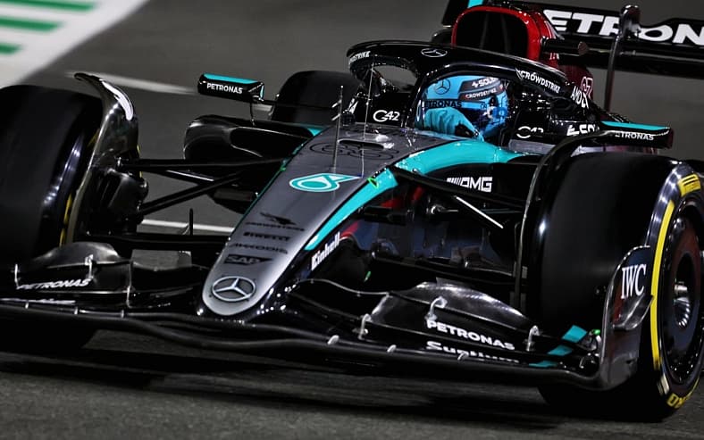 George Russell Mercedes F1 Bahrain