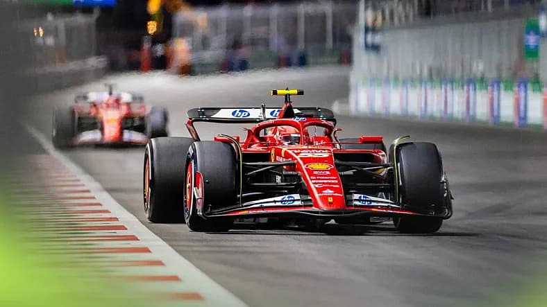 ferrari leclerc 2025 bahrain grand prix
