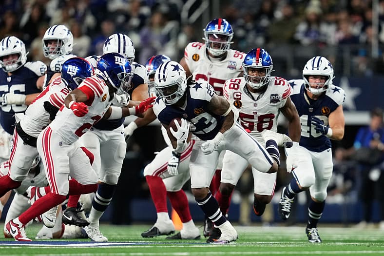 Dallas Cowboys, New York Giants