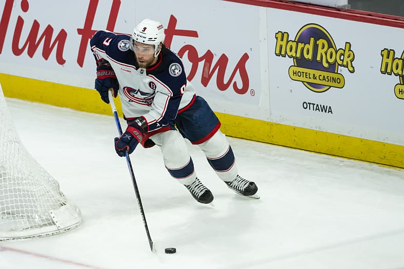 NHL: Columbus Blue Jackets at Ottawa Senators