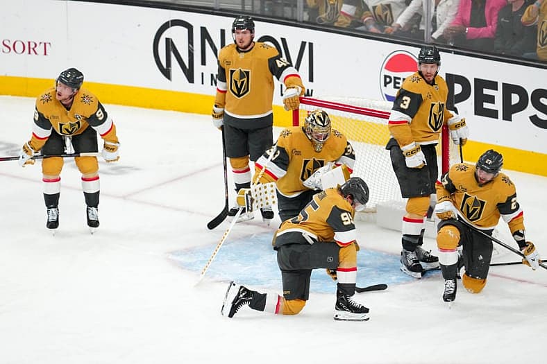 NHL: Edmonton Oilers at Vegas Golden Knights
