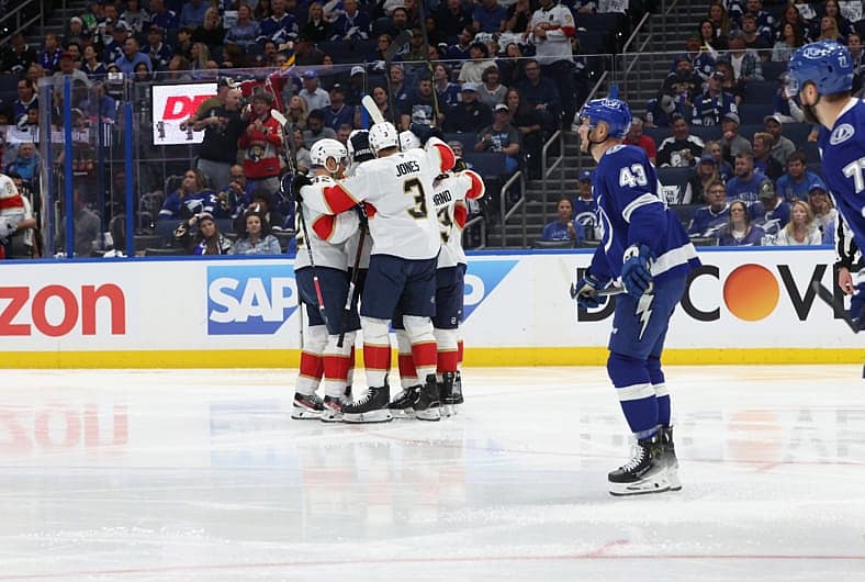 NHL: Stanley Cup Playoffs-Florida Panthers at Tampa Bay Lightning