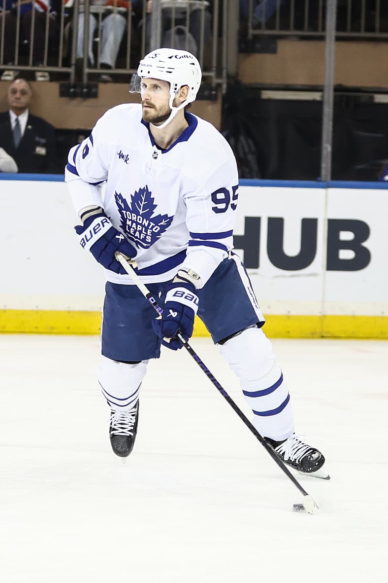 NHL: Toronto Maple Leafs at New York Rangers