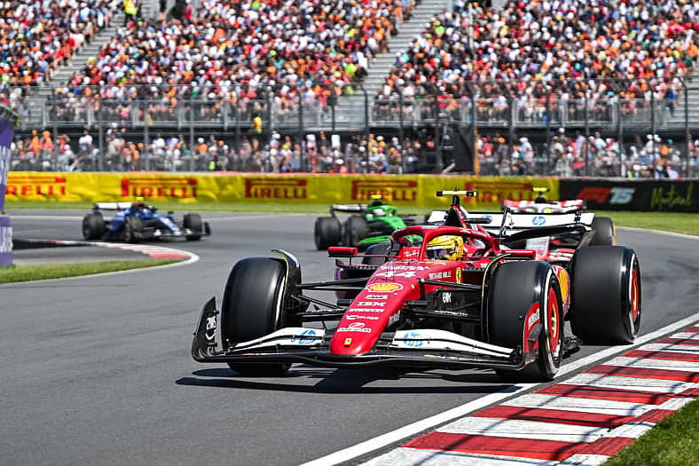 Lewis Hamilton Ferrari F1