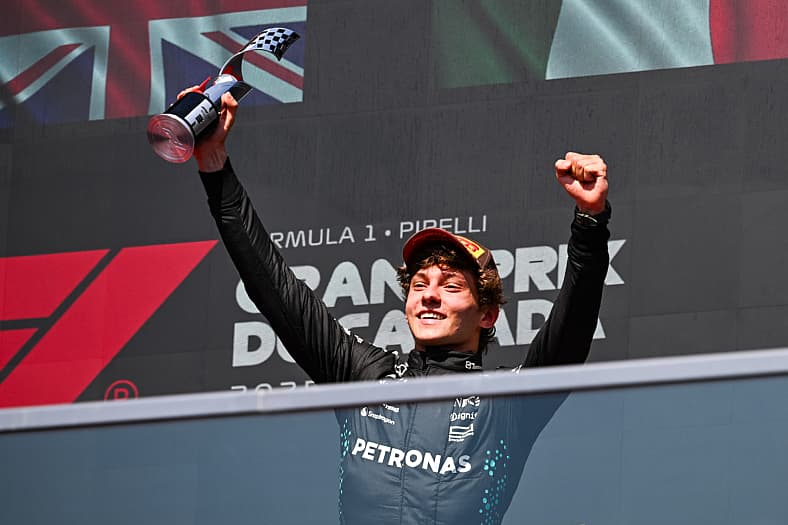canadian grand prix kimi antonelli mercedes