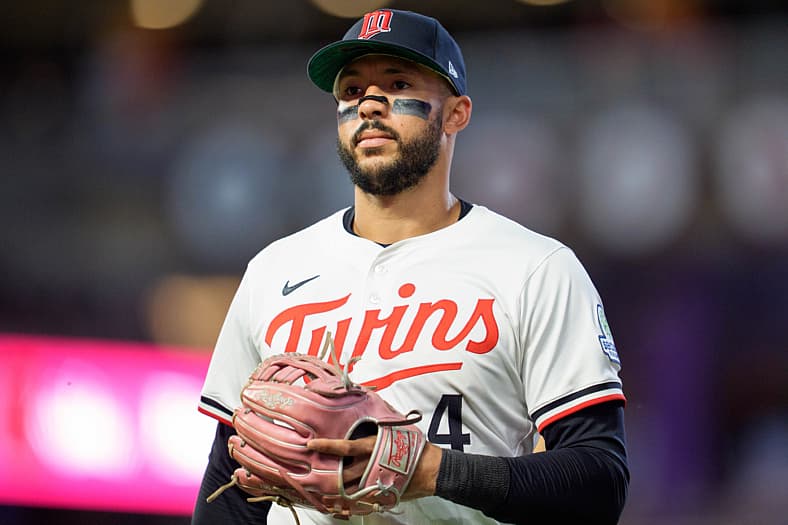 Minnesota Twins shortstop Carlos Correa