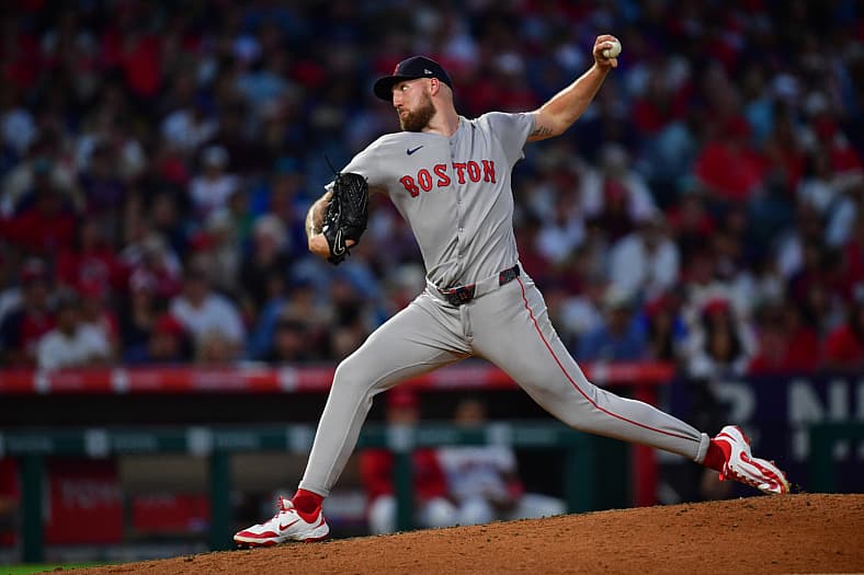 Boston Red Sox pitcher Garrett Crochet