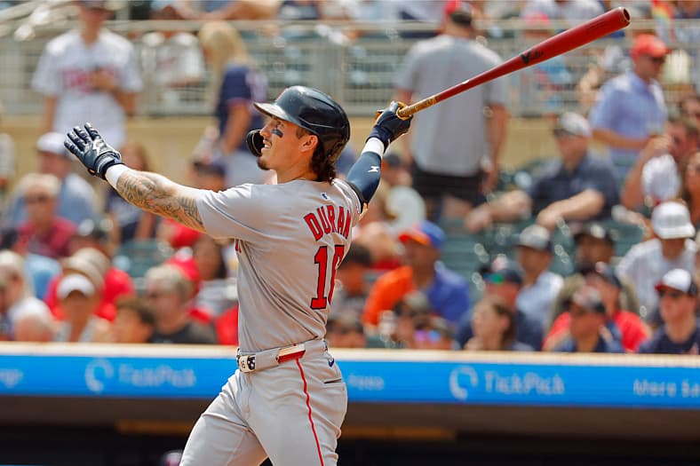 Boston Red Sox outfielder Jarren Duran