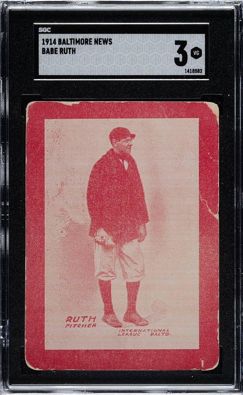 1914 Baltimore News Babe Ruth