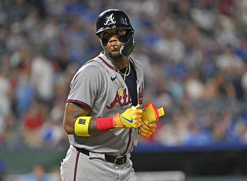 Atlanta Braves outfielder Ronald Acuna Jr.