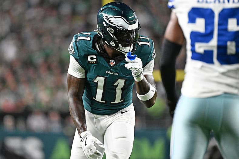 Philadelphia Eagles wide receiver A.J. Brown