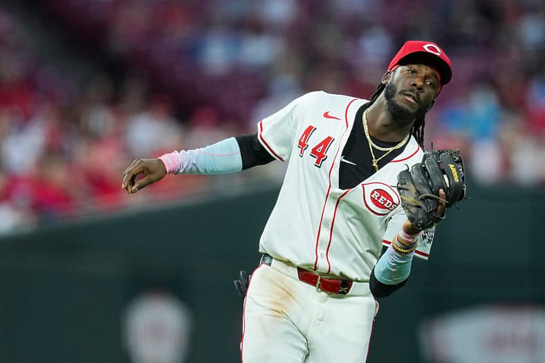 Cincinnati Reds shortstop Elly De La Cruz