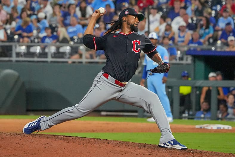 Cleveland Guardians closer Emmanuel Clase