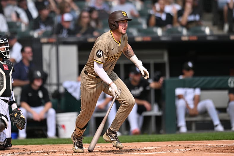 San Diego Padres outfielder Jackson Merrill