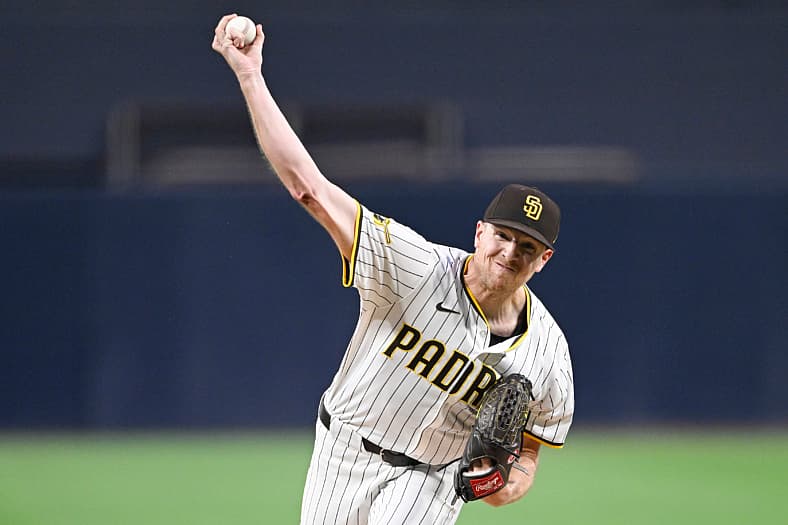 San Diego Padres pitcher Nick Pivetta
