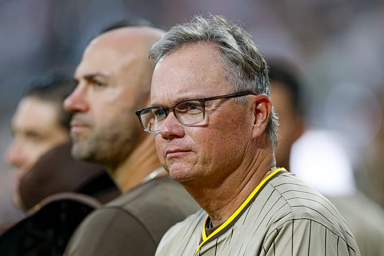 San Diego Padres manager Mike Shildt