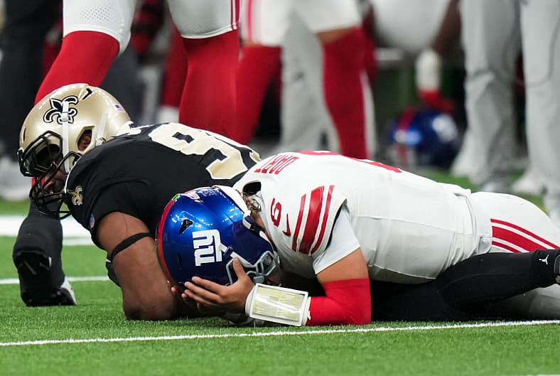 NFL: New York Giants at New Orleans Saints