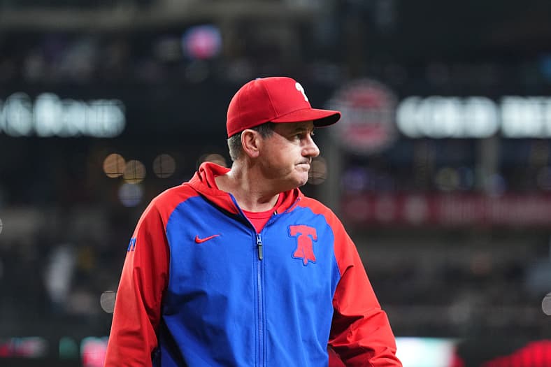 Philadelphia Phillies manager Rob Thomson