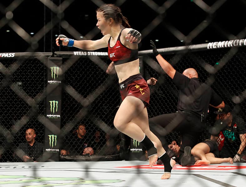 MMA: UFC Fight Night-Shenzhen-Andrade vs Weili
