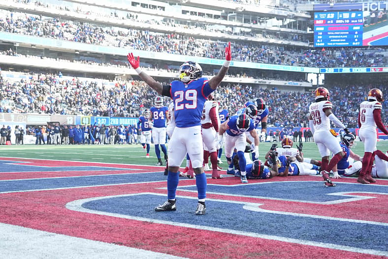 NFL: Washington Commanders at New York Giants
