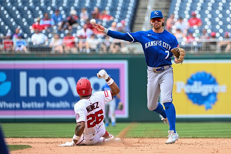 MLB: Kansas City Royals at Washington Nationals