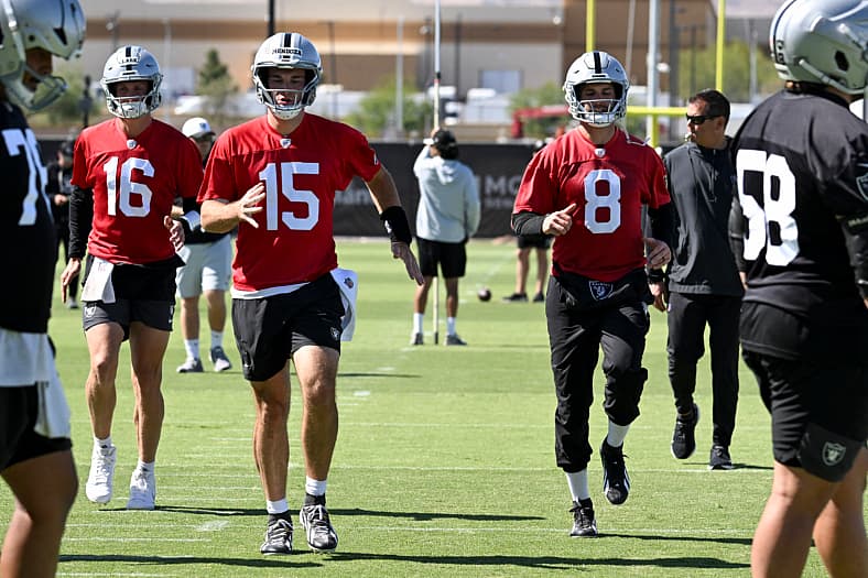 Kirk Cousins Fernando Mendoza Las Vegas Raiders