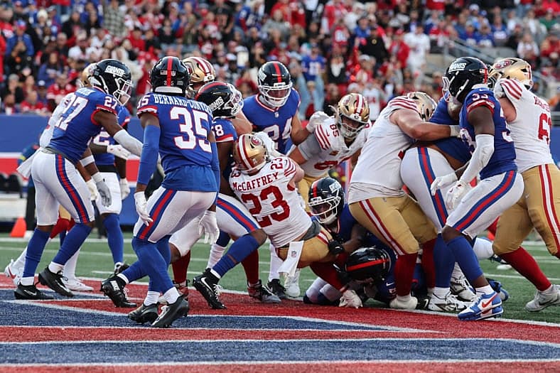 NFL: San Francisco 49ers at New York Giants