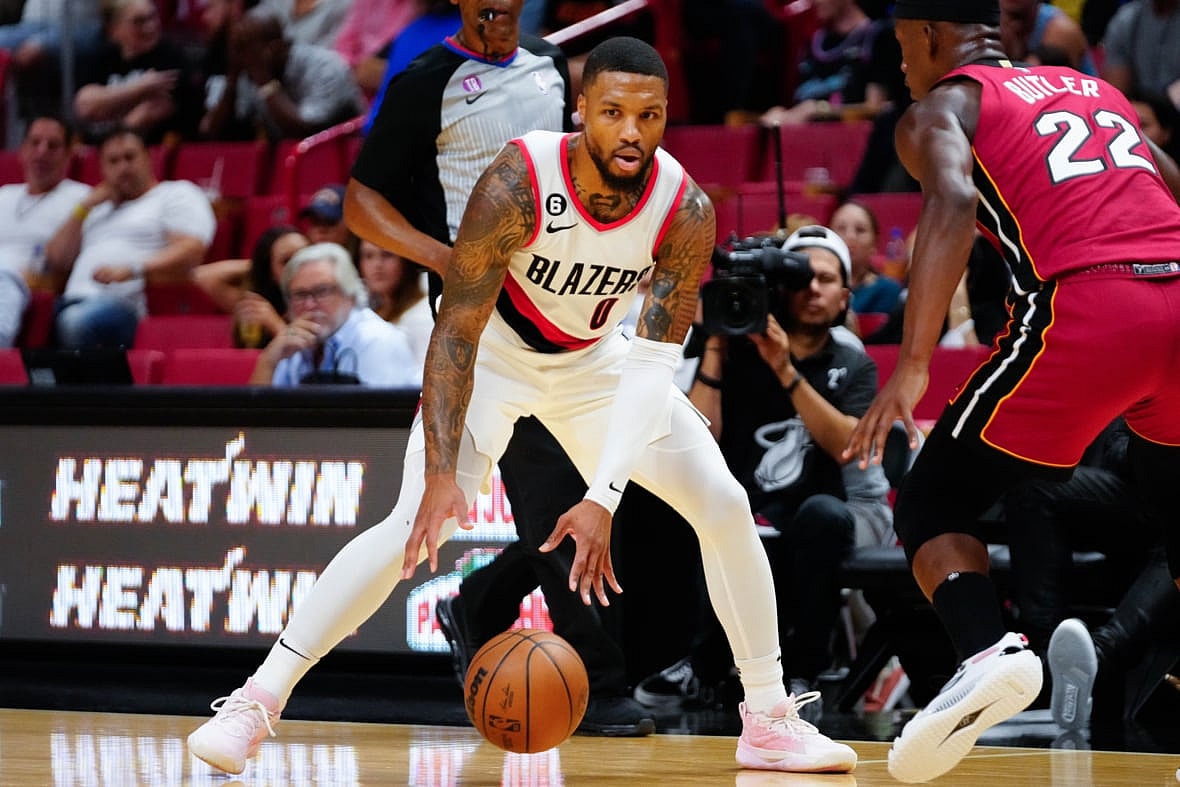 NBA: Portland Trail Blazers at Miami Heat