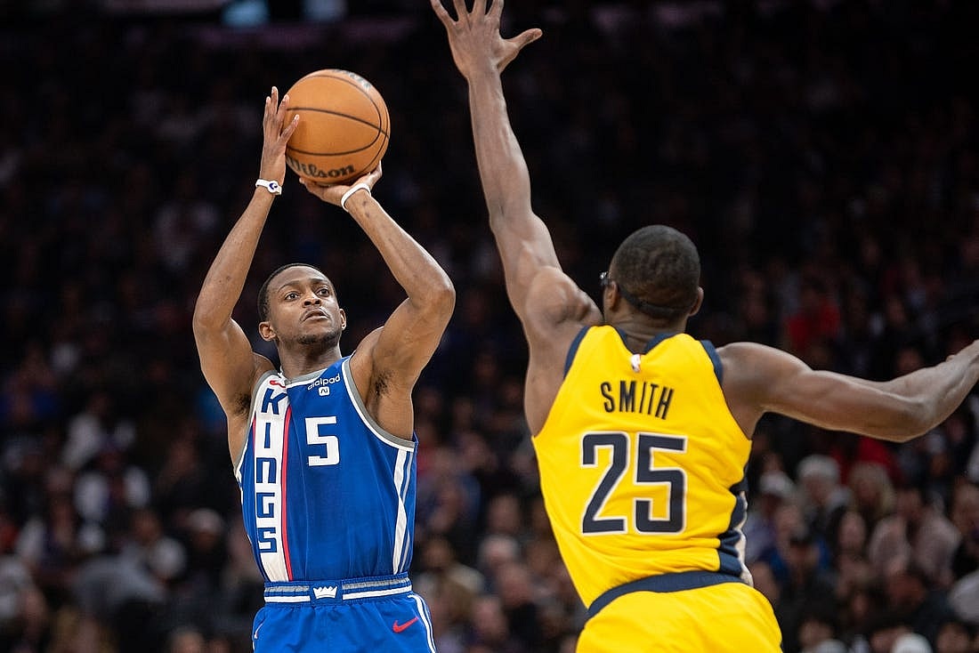 Jan 18, 2024; Sacramento, California, USA; Sacramento Kings guard De