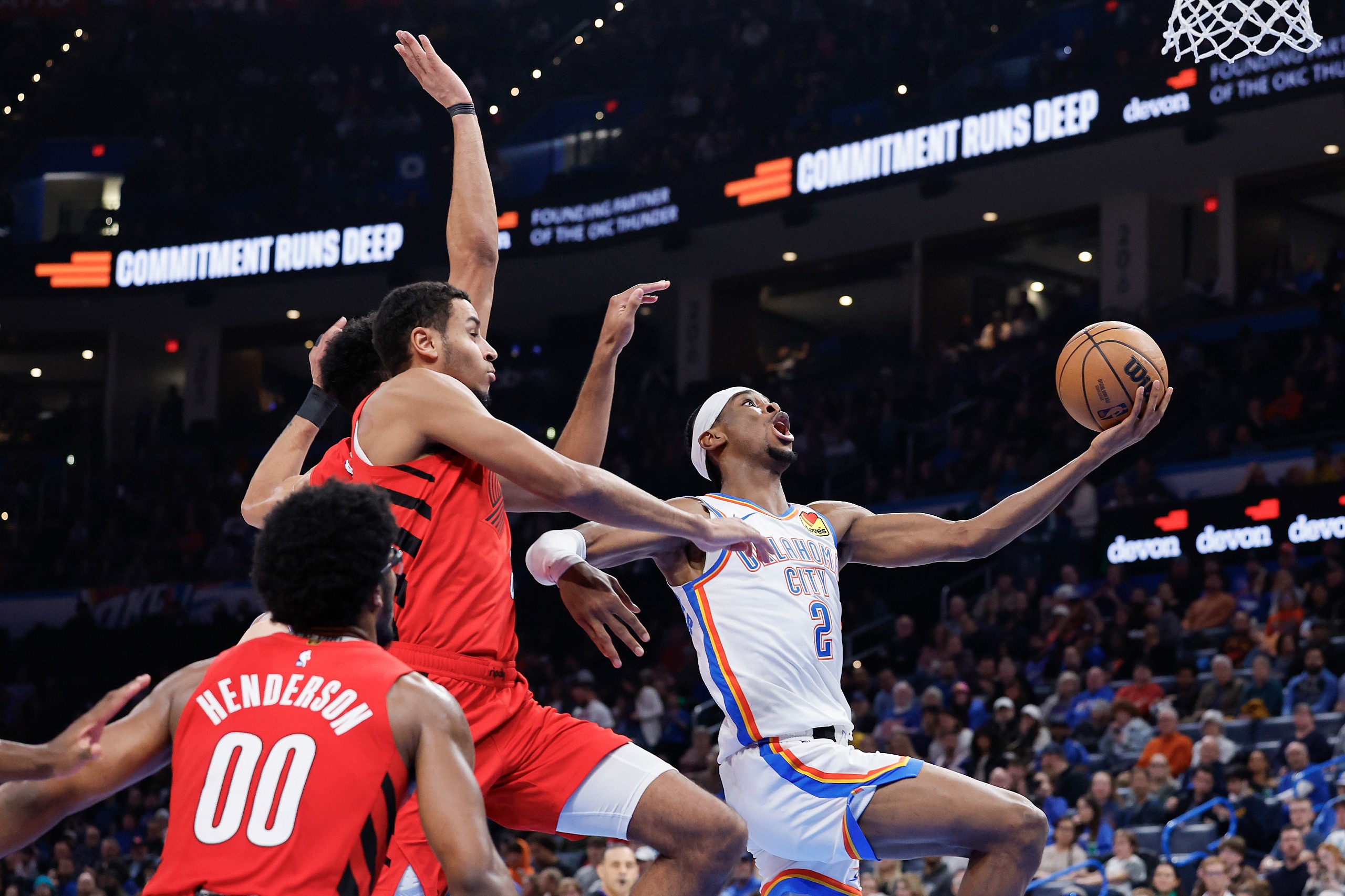 NBA: Portland Trail Blazers at Oklahoma City Thunder