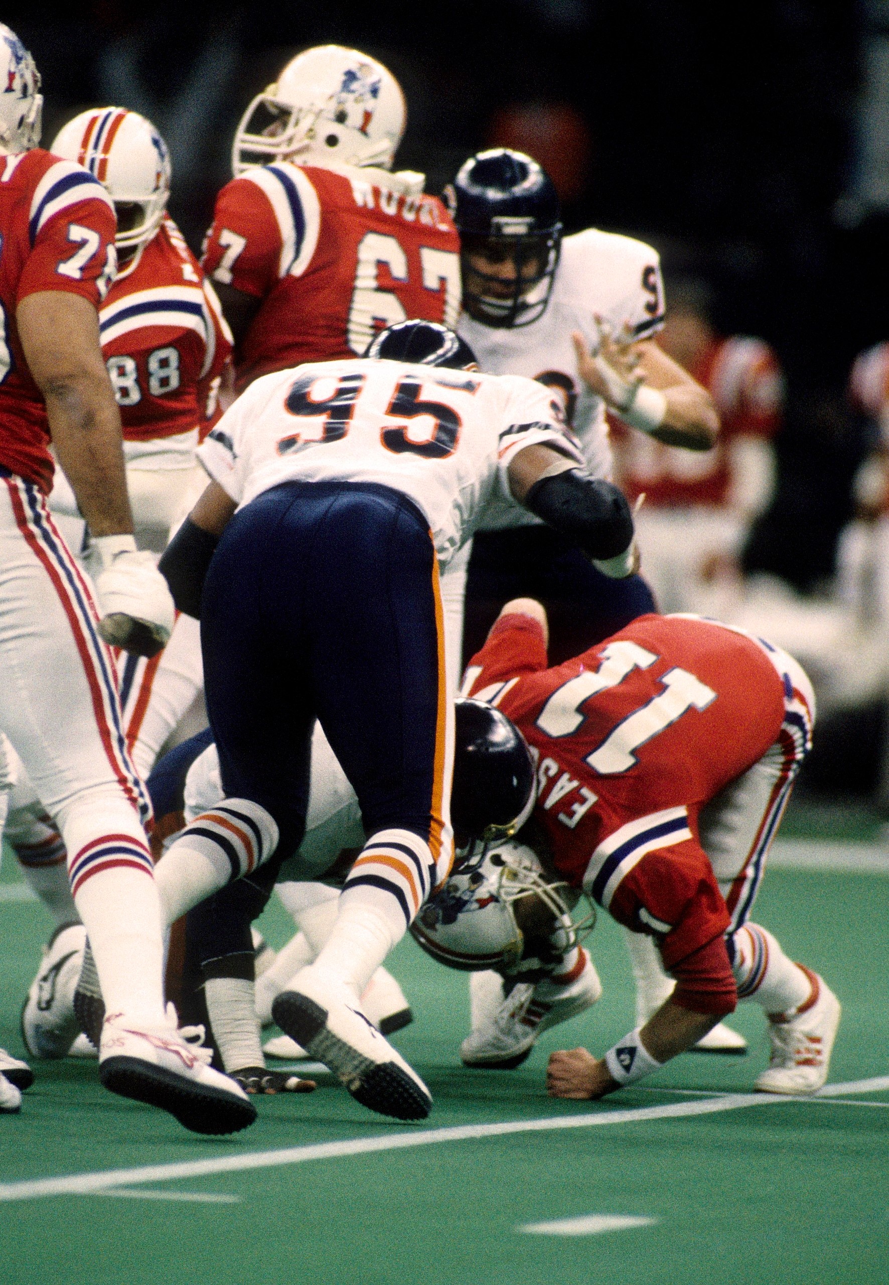 New England Patriots QB Tony Eason, Super Bowl XX