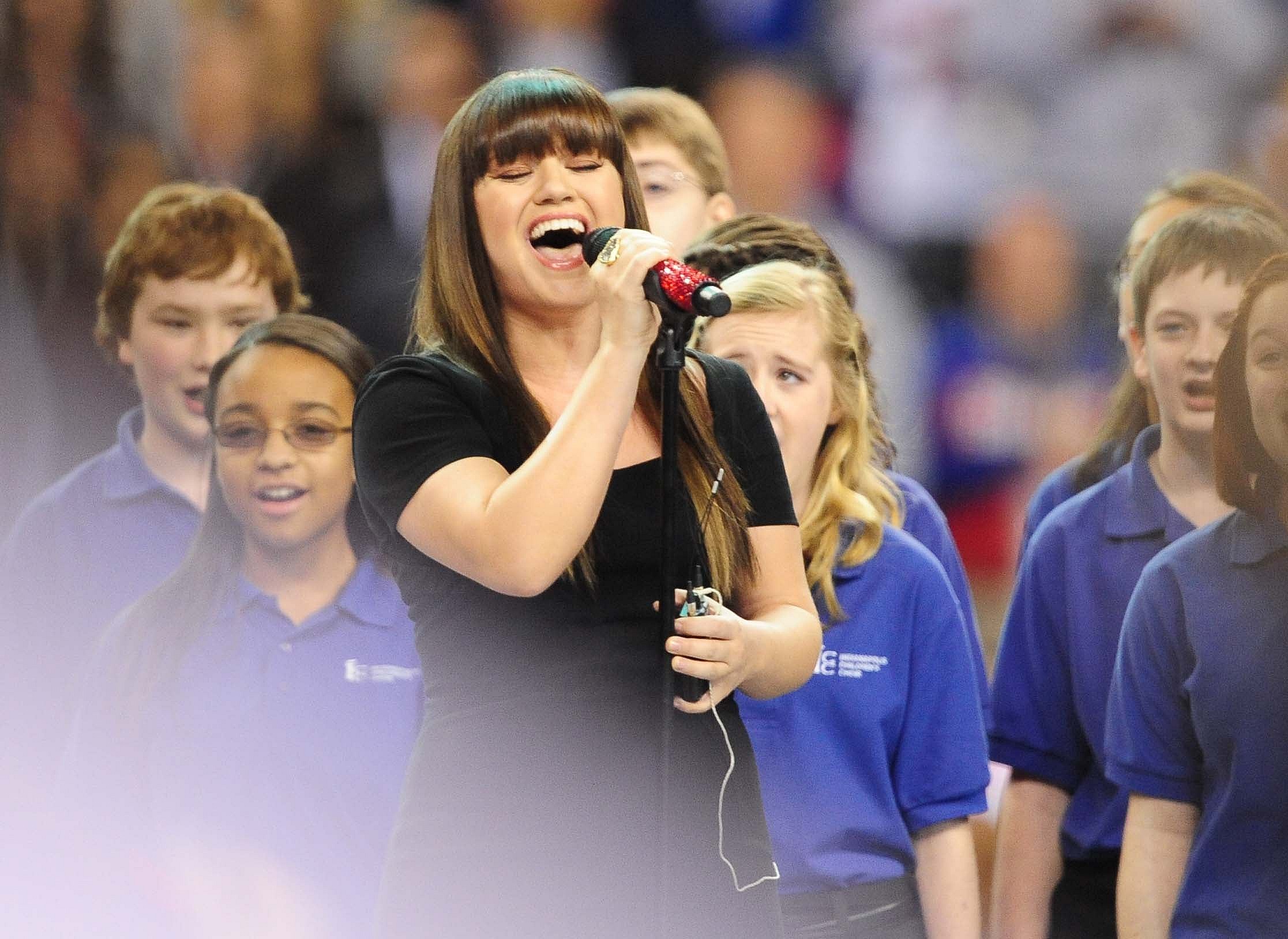 Kelly Clarkson Super Bowl XLVI