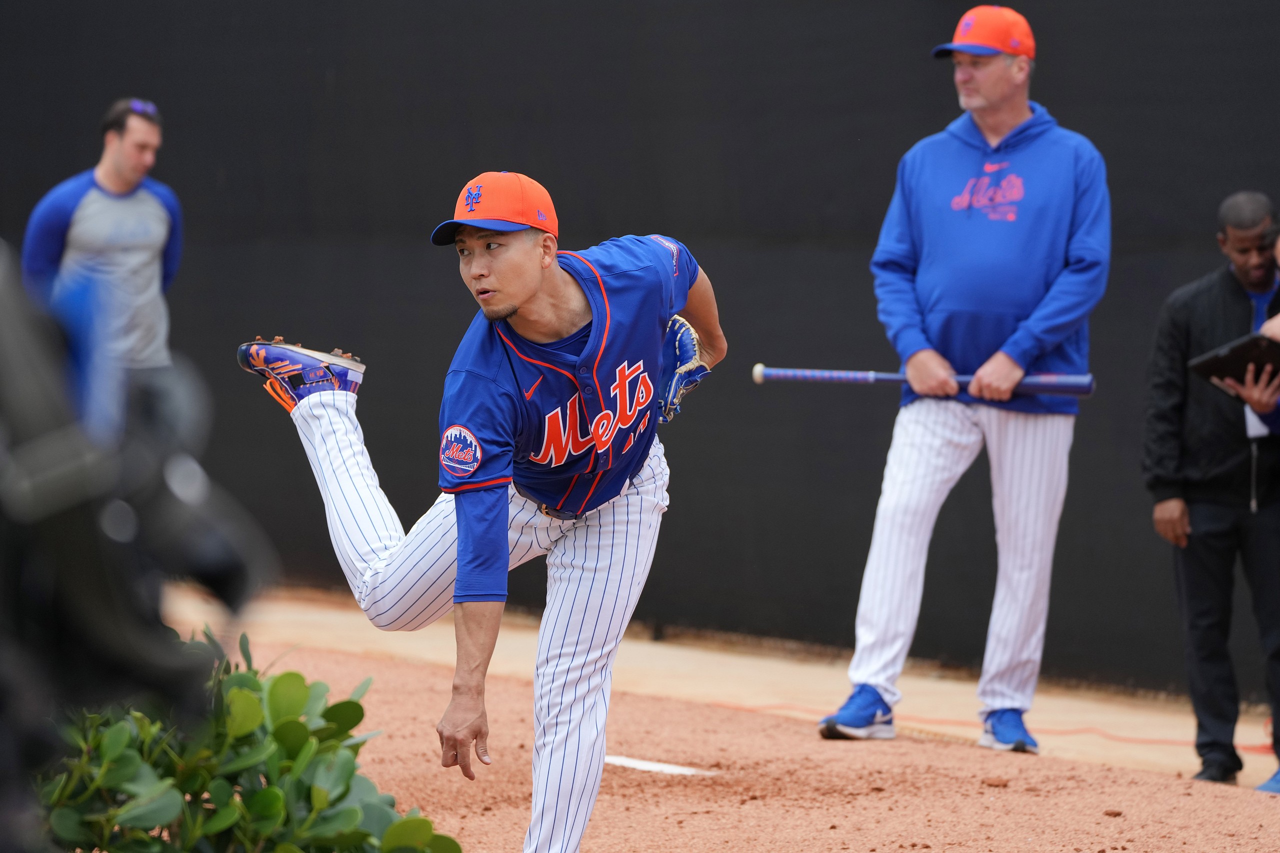 MLB: New York Mets-Workouts