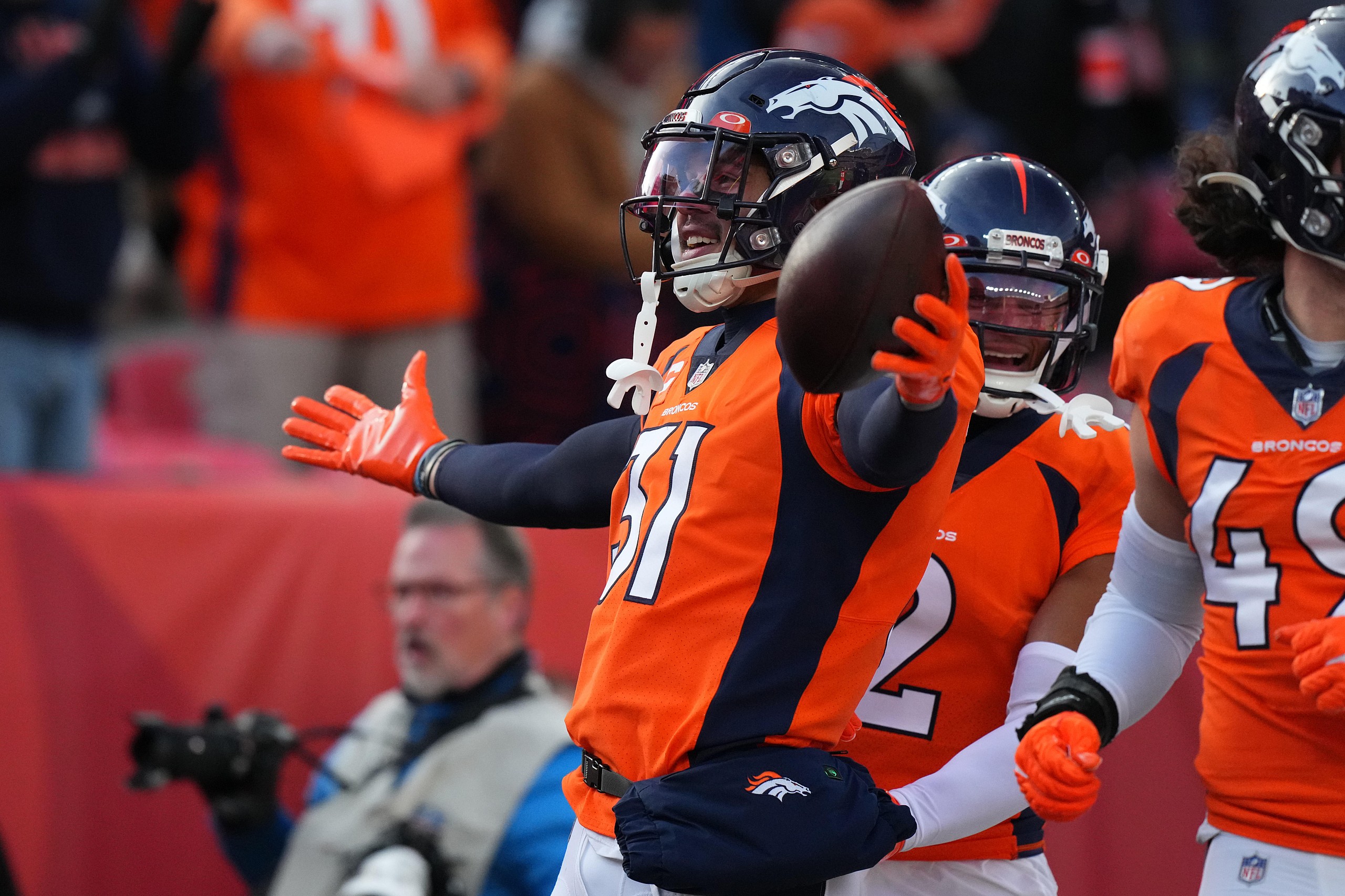 Denver Broncos safety Justin Simmons