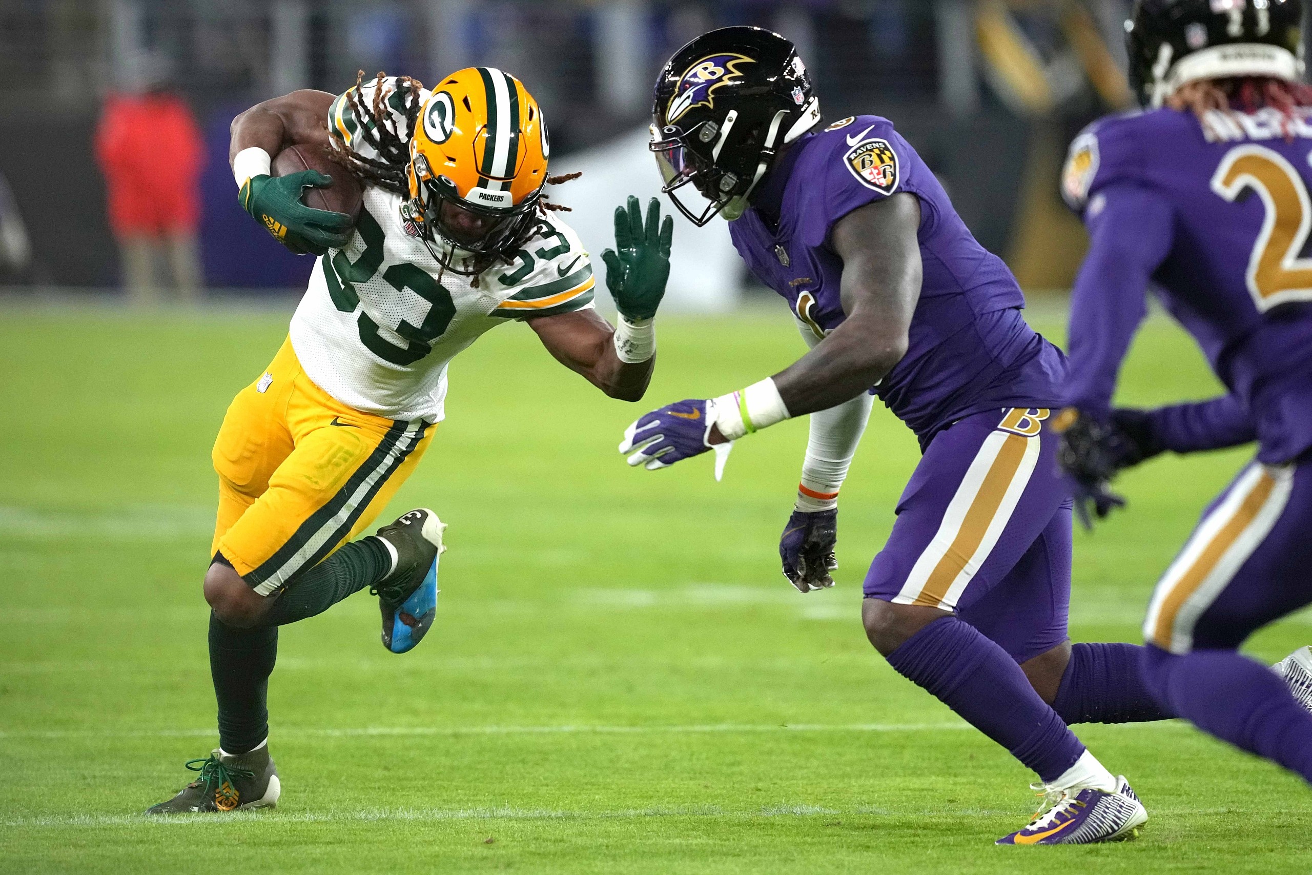 best moves in NFL free agency 2024, Aaron Jones
